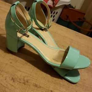 Mint Green Heels
